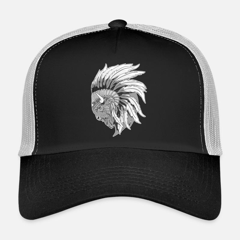 Buffalo head Trucker Cap