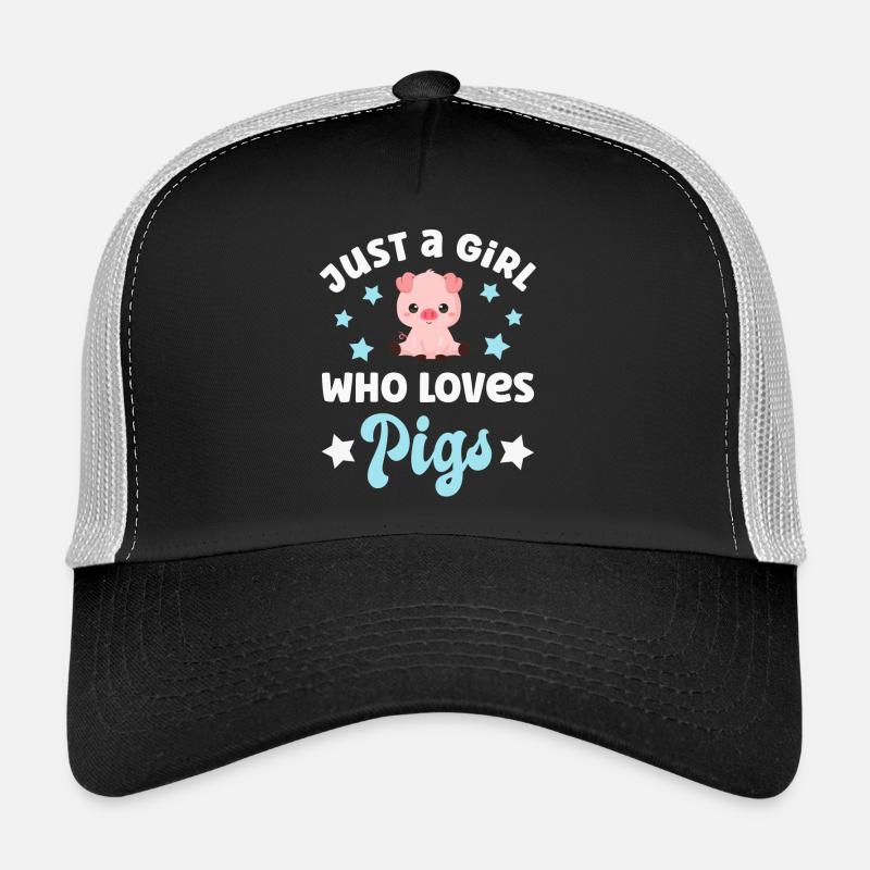 Cochons Cochons - Casquette trucker  - noir/gris pierre
