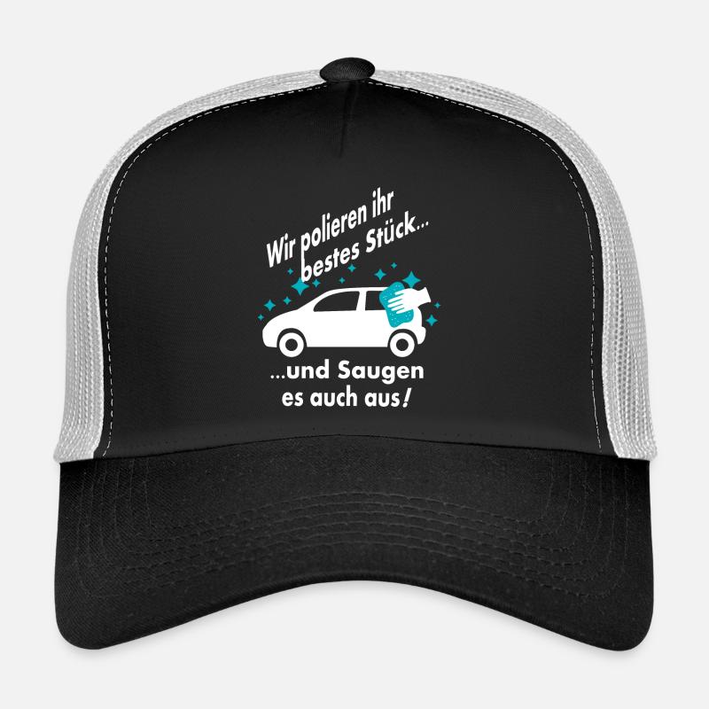 Car Laundry Trucker Cap
