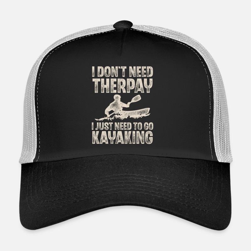 Kayak Kayaking Paddle Kayaker Kayaker Casquette trucker 