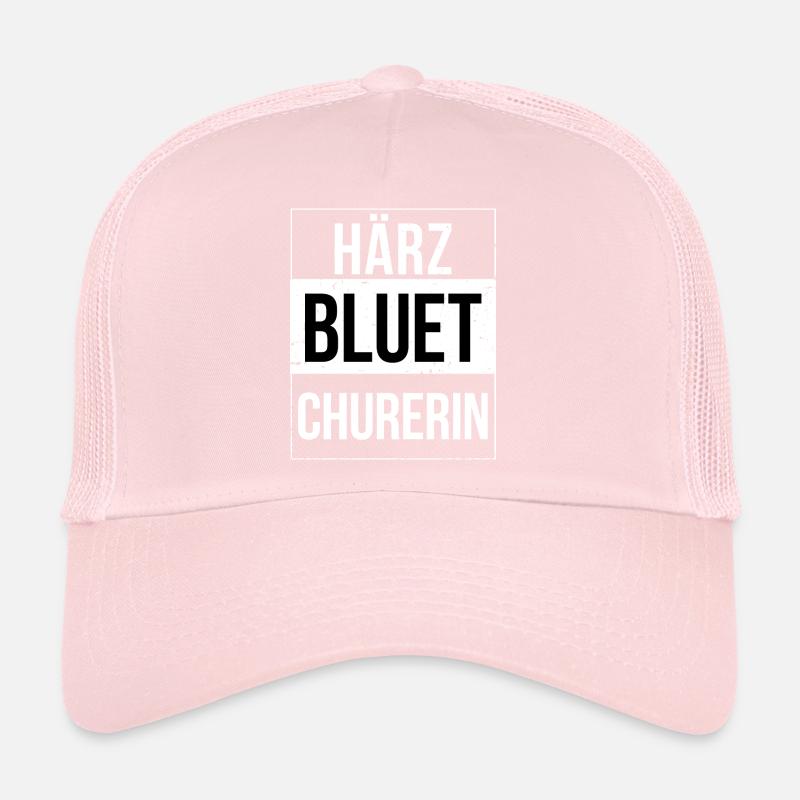 Härzbluetchurerin Churerin Chur Trucker Cap