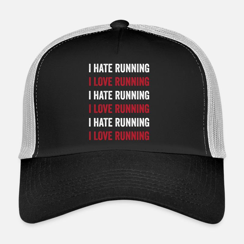 J’aime courir - Je déteste courir Casquette trucker 