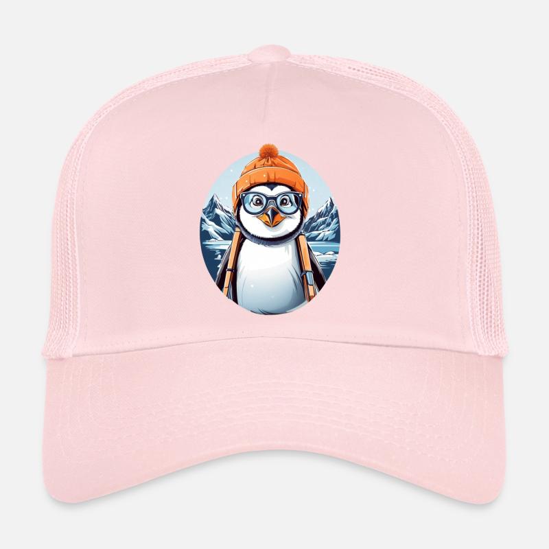 Pingouin mignon Casquette trucker 