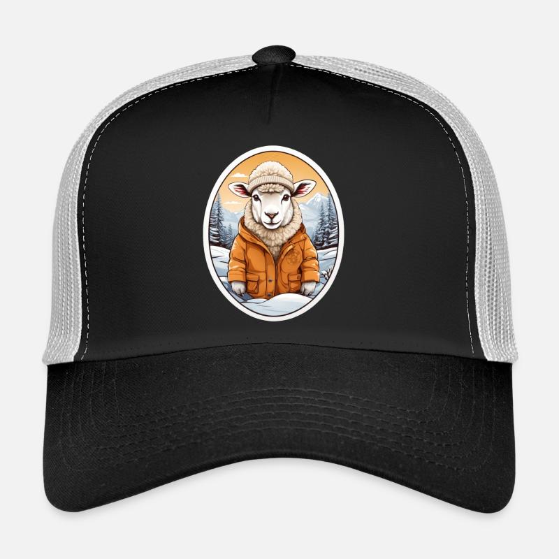 Cute cuddly sheep Trucker Cap