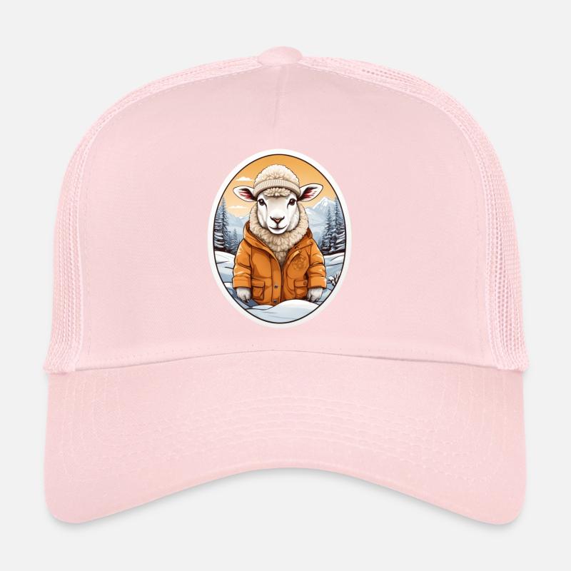 Cute cuddly sheep Trucker Cap