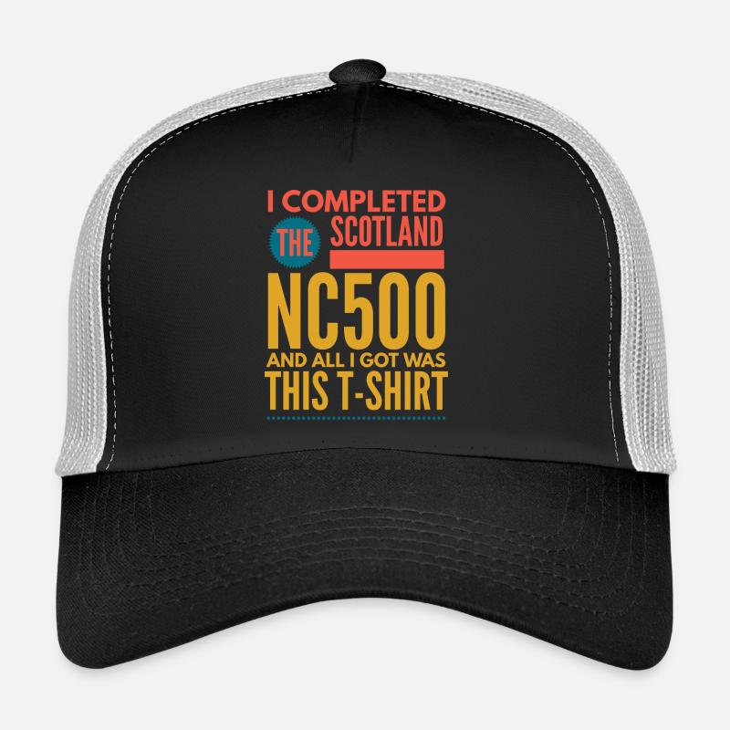 nc500 completed 2 - Trucker Cap - black/stone grey