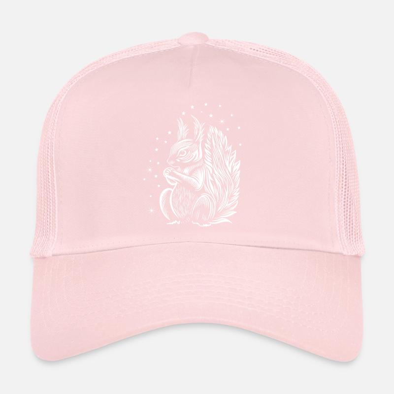 Eichhörnchen mit Sternen Trucker Cap