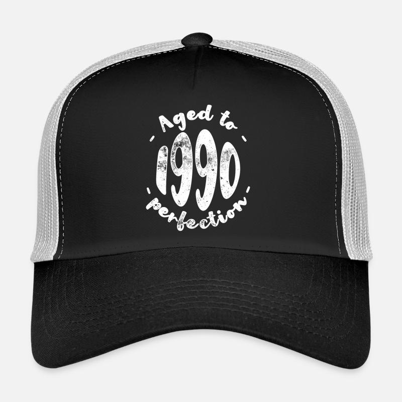 Nostalgic 1990s Perfection Trucker Cap