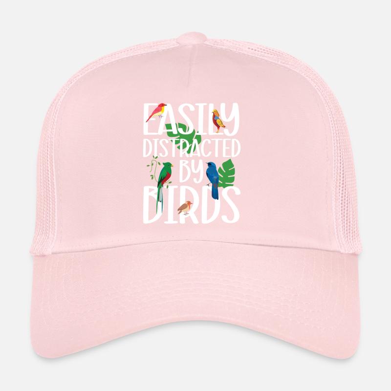 Facilement distrait par les oiseaux Casquette trucker 