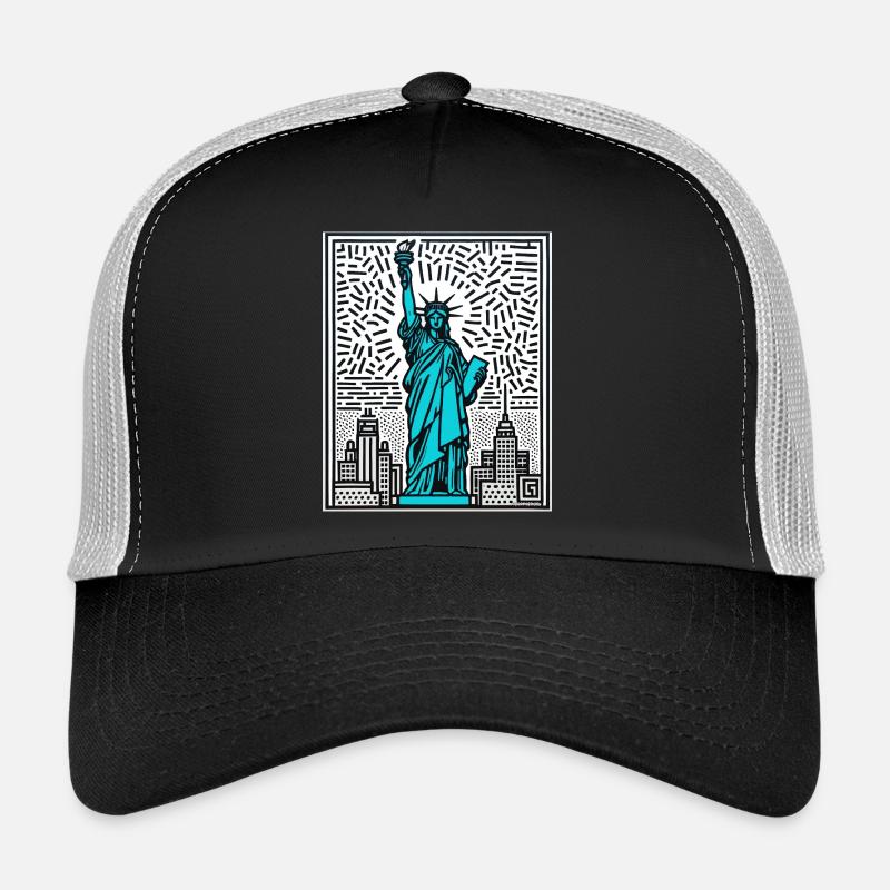 Statue de la LibertéNew York Casquette trucker 