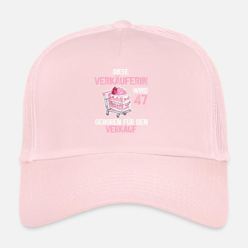 Verkäuferin 47 Geburtstag Verkauf Beruf Spruch Trucker Cap