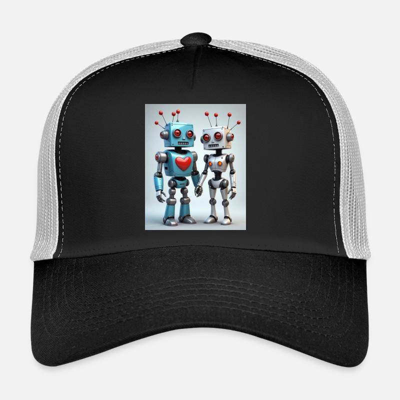Couple de robots Casquette trucker 