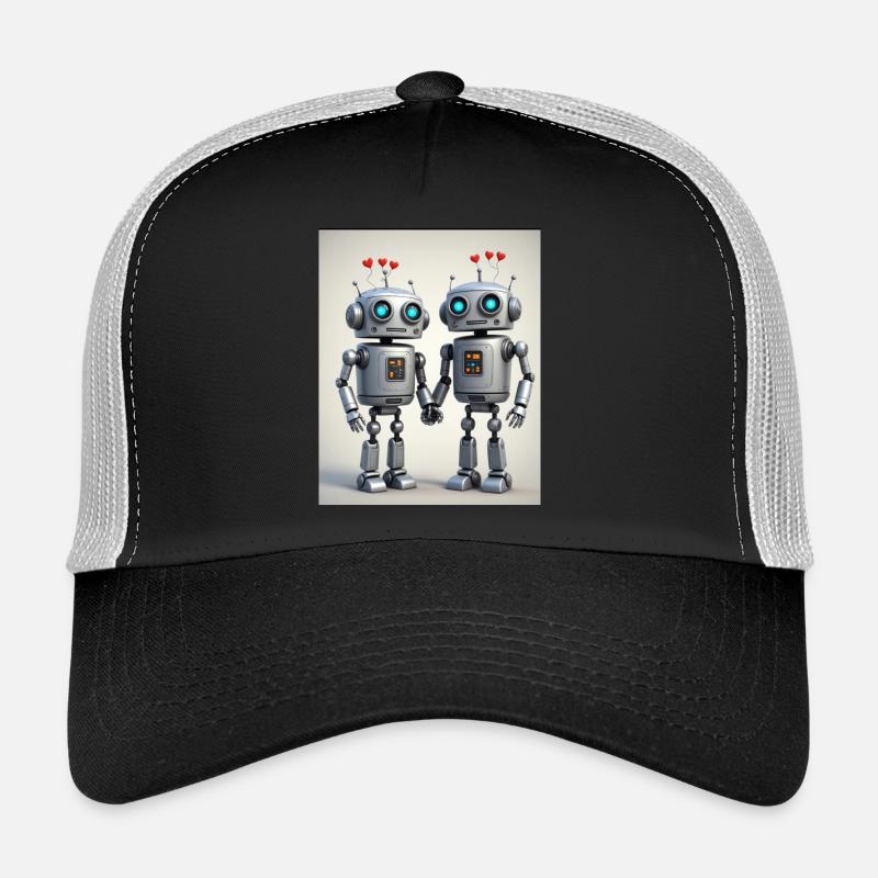 Couple de robots Casquette trucker 