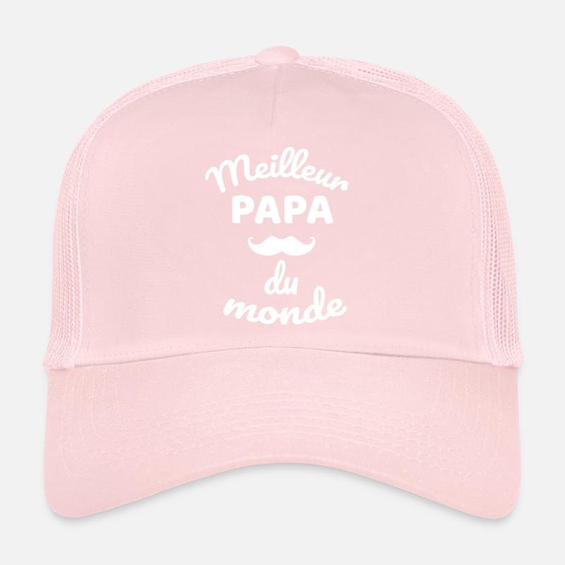 Authentisches Gesamt-Schnurrbart-Papa-Design Trucker Cap