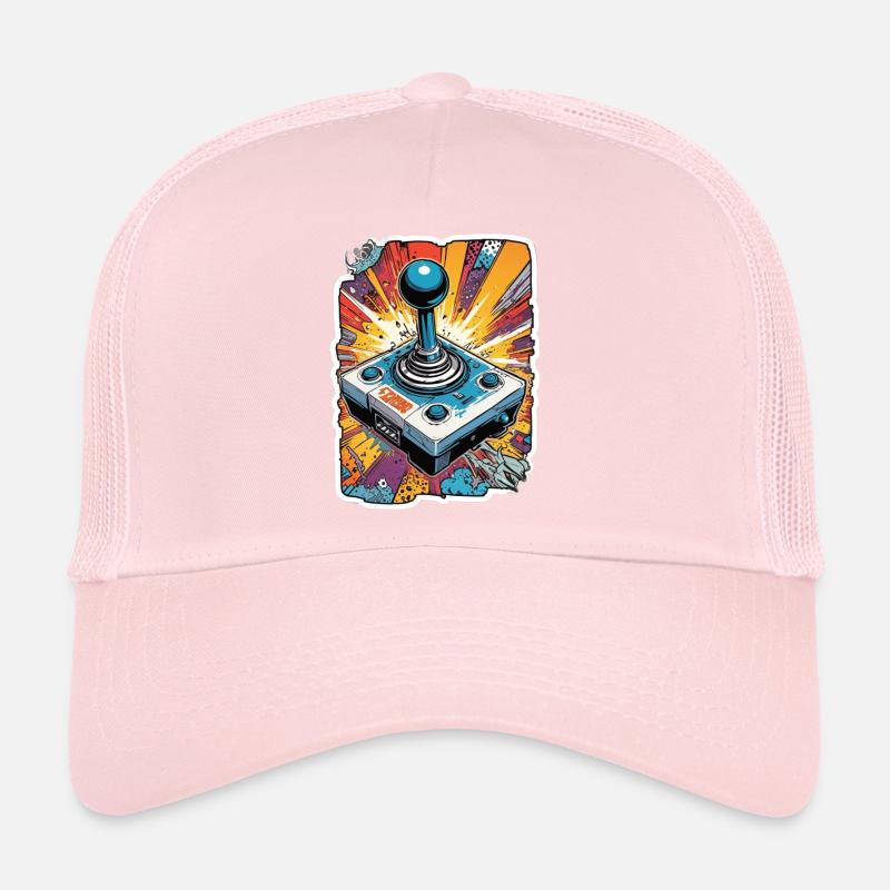 Retro Gamer Joystick / Controller Konsolenspiele Trucker Cap