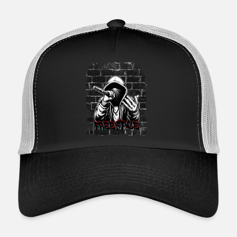 Freestyle - Trucker Cap - Schwarz/Steingrau