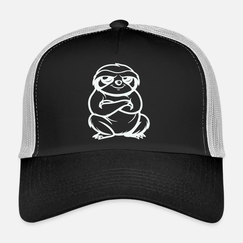 Sloth Comic Trucker Cap