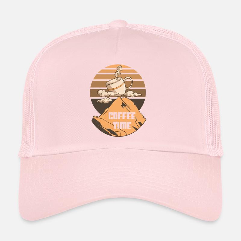 Coffee in the mountains Trucker Cap