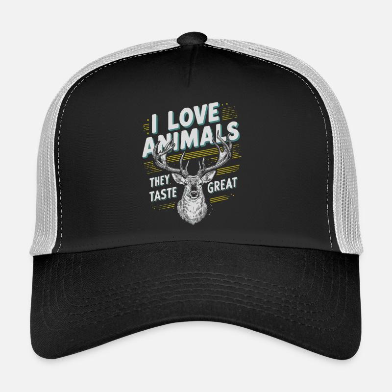 Tierliebe mit Geschmack – Für passionierte Jäger Trucker Cap