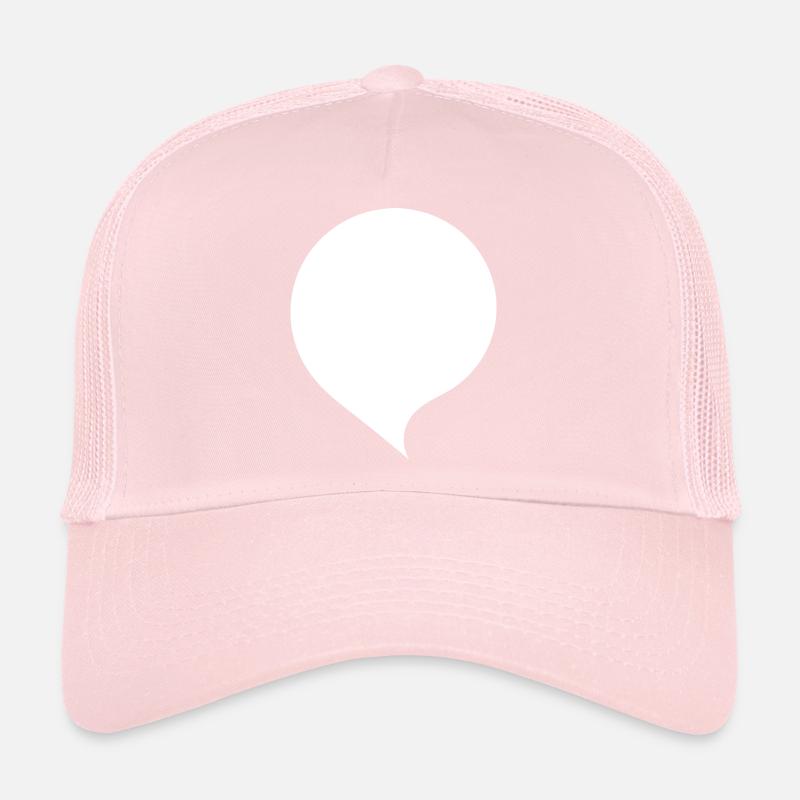 Personalize your own speech bubble comic Trucker Cap