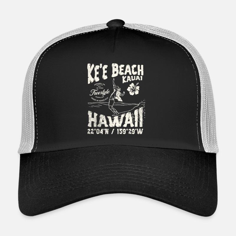 Aloha Surfing Surfboard Hawaii Design Casquette trucker 