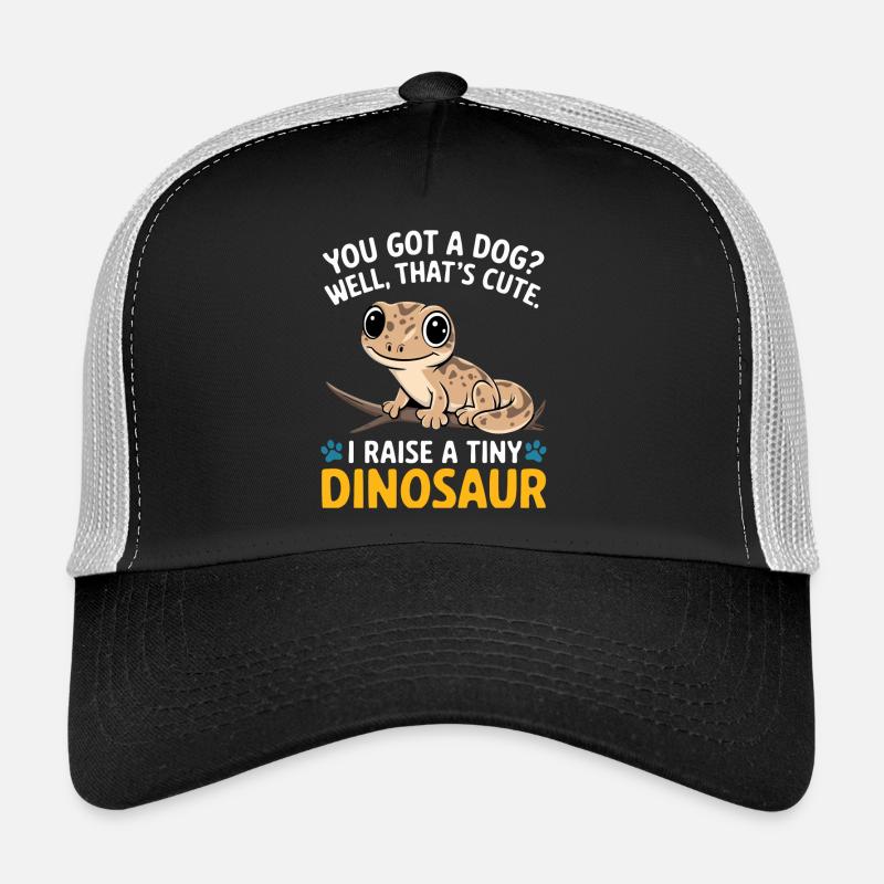 Funny Tiny Dinosaur Lizard Trucker Cap