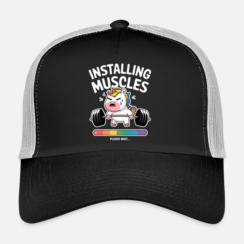 Installing Muscles Unicorn Trucker Cap
