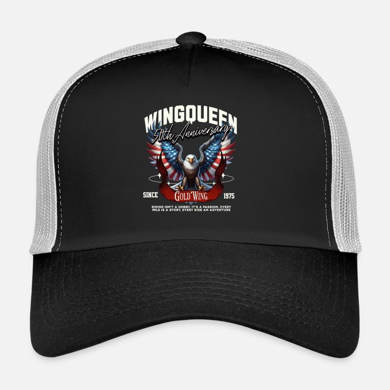 Goldwing Wing Queen 50 Jubiläum 1975 Trucker Cap