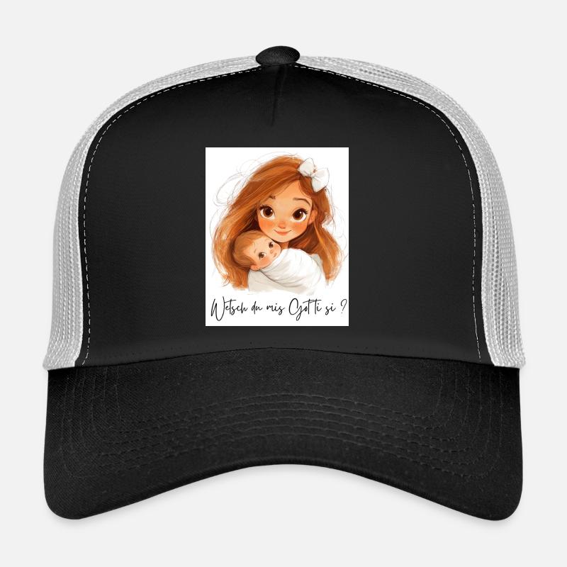 Allez-vous être parrain ? – Design de bébé mignon Casquette trucker 