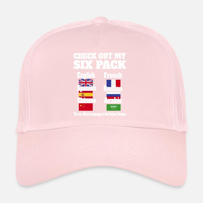 Langues Sixpack Casquette trucker 