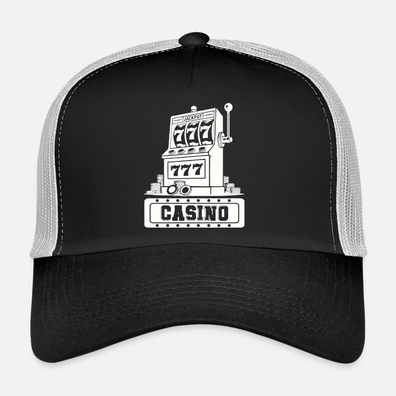 Jackpot Machine à sous Casino Casquette trucker 