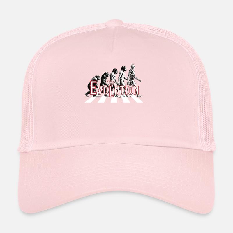 Evolution - Du singe au robot Futur Passé Casquette trucker 