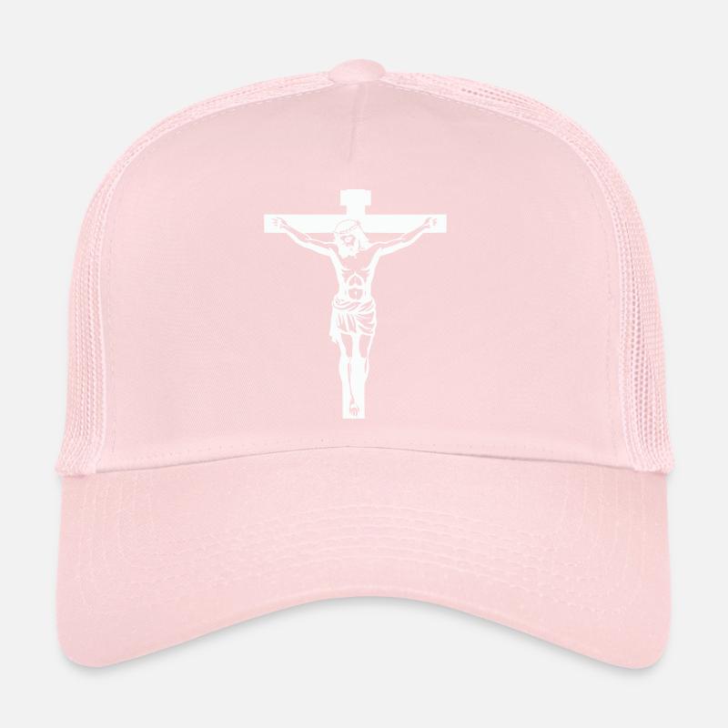 Croix de Jésus Casquette trucker 