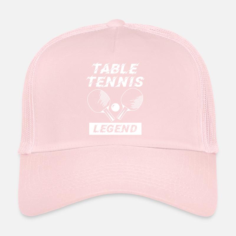 Table Tennis Legend Trucker Cap