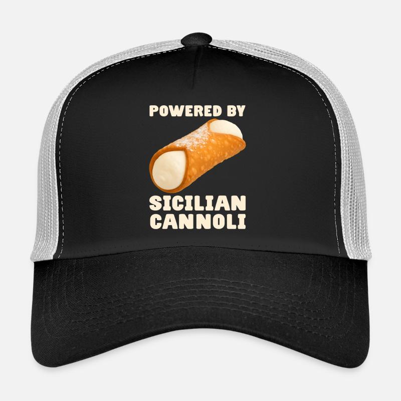 Dicton de cannoli de Sicile Casquette trucker 