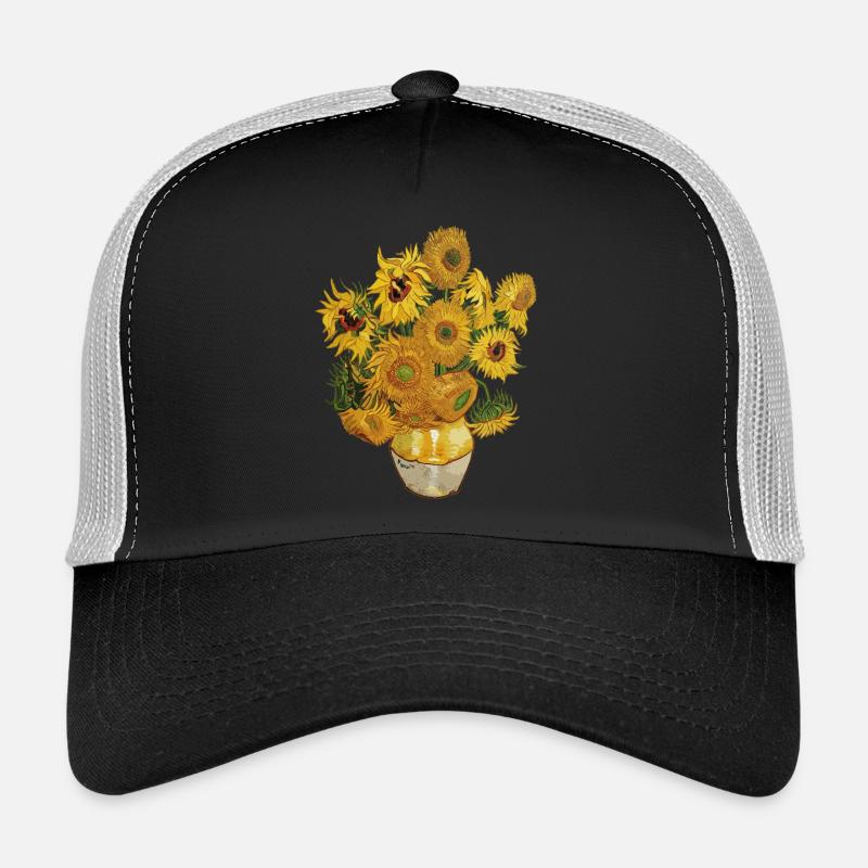 Sunflowers van Gogh Trucker Cap