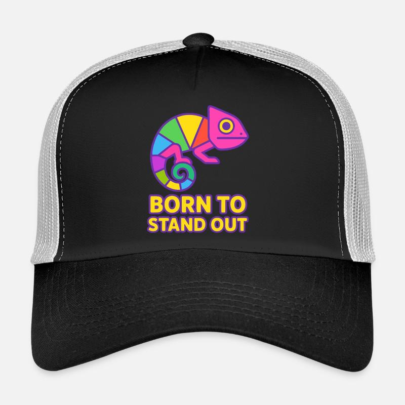 Chamäleon Pride – Auffallen mit Stil Gay Pride CSD Trucker Cap