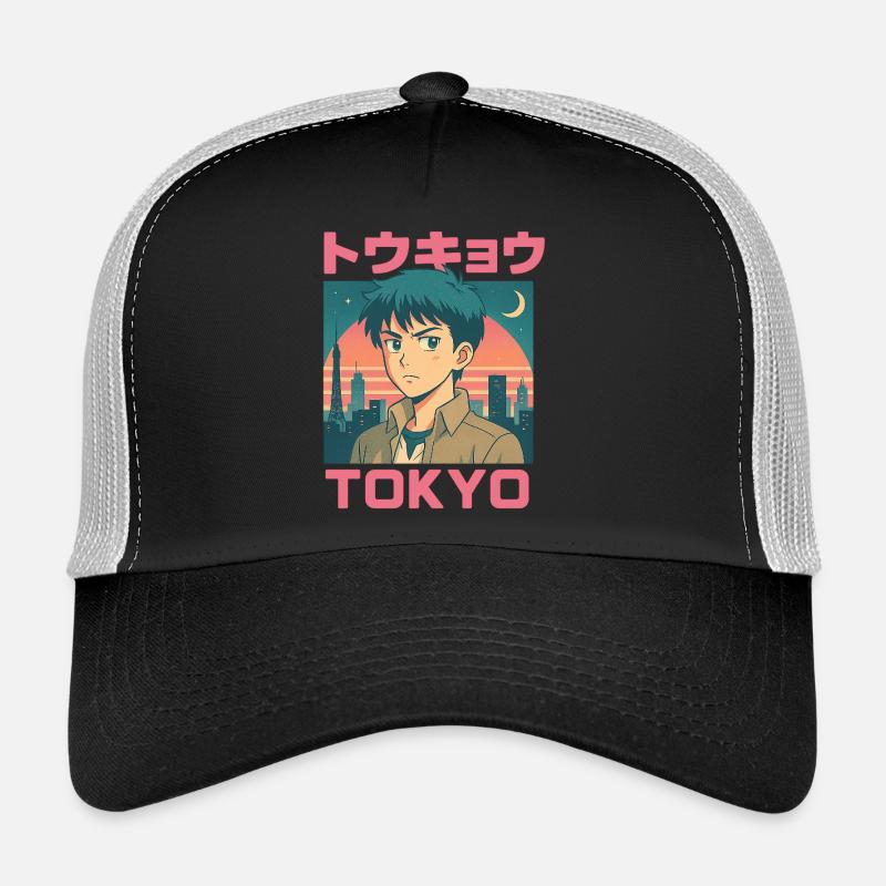 Tokyo Boy – Manga Style Trucker Cap