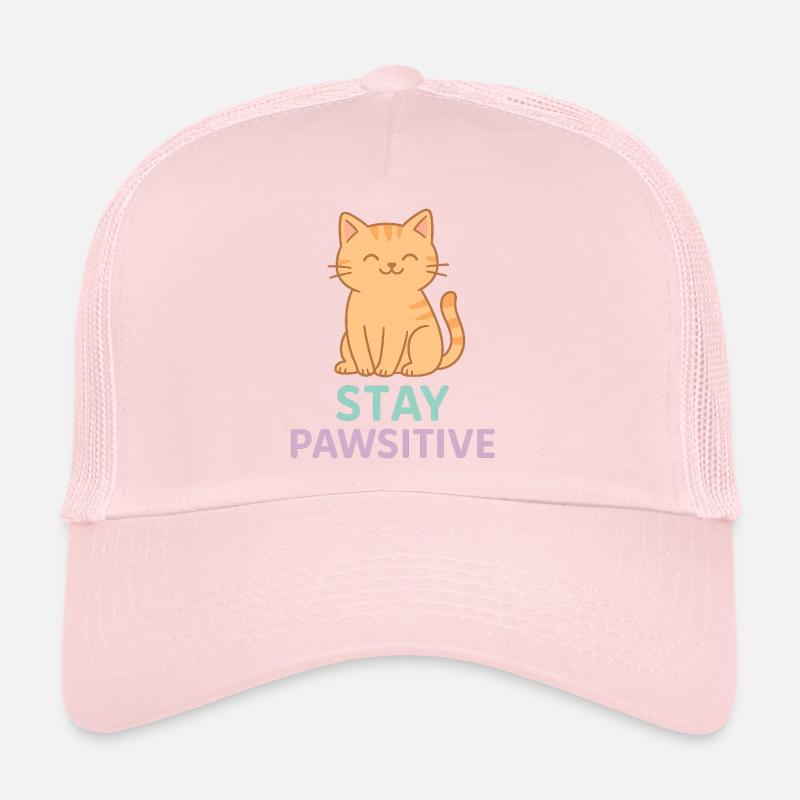 Restez Pawsitive Casquette trucker 