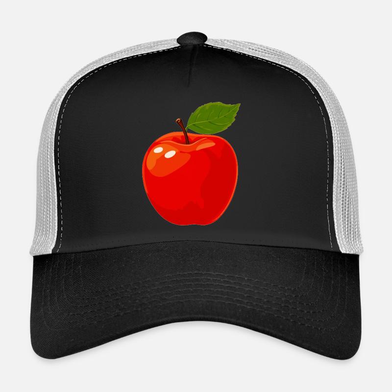 red apple Trucker Cap