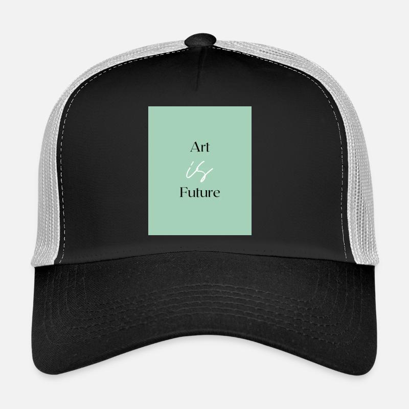 Art is Future - Trucker Cap - black/stone grey
