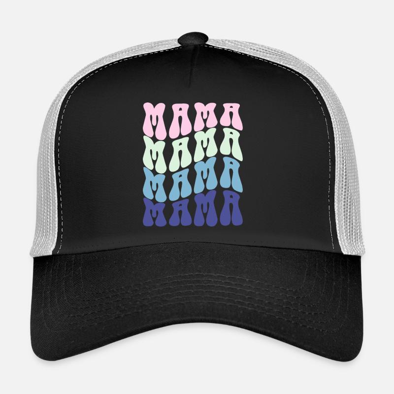 Mom - Trucker Cap - black/stone grey