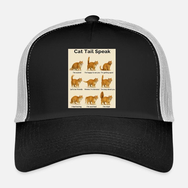 Cat - Trucker Cap - black/stone grey
