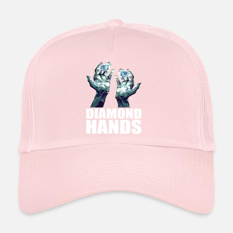 Commerce de mains de diamants Casquette trucker 