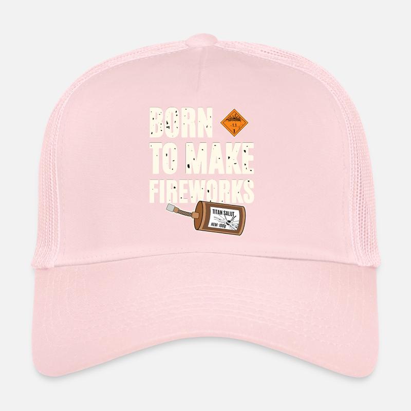 Born To Make Fireworks Trucker Cap