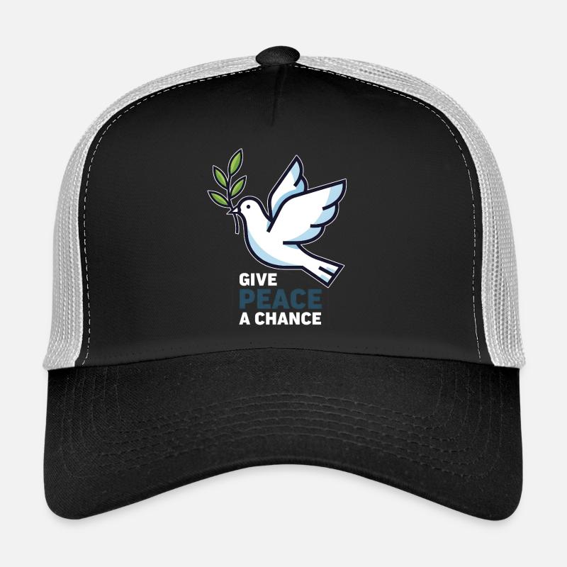 Friedenstaube "Give Peace a Chance" Trucker Cap