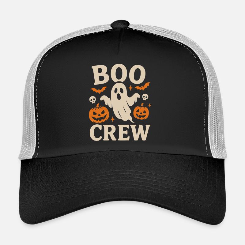 Boo Crew Halloween Casquette trucker 