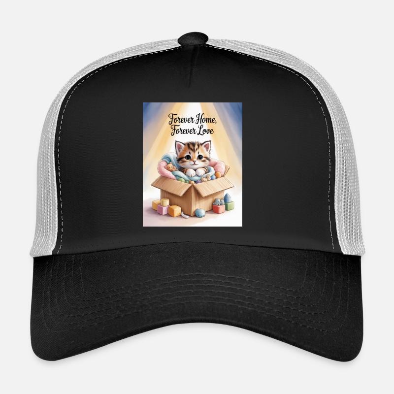 Kätzchen im Karton Forever Home Trucker Cap