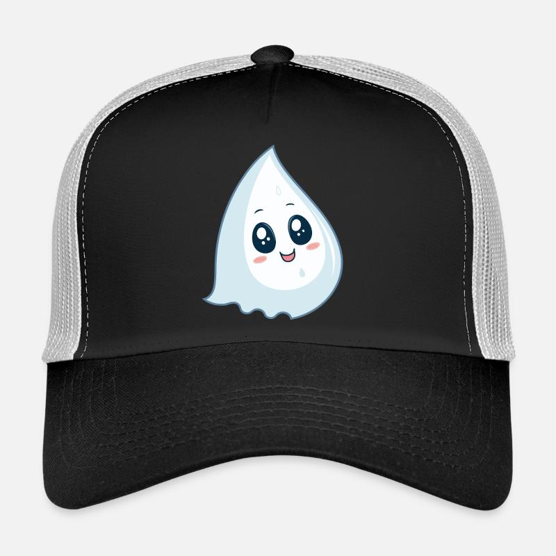 Drop kawaii blaues Lächeln Trucker Cap