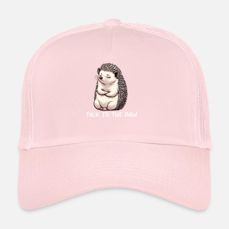 Parlez à la patte Hérisson Amoureux du hérisson Propriétaire du hérisson Casquette trucker 